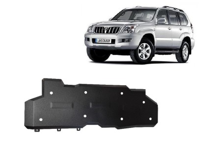 Oceľový kryt palivovej nádrže Toyota Land Cruiser J120 - iba pre 5-dverovú verziu (2002-2009)
