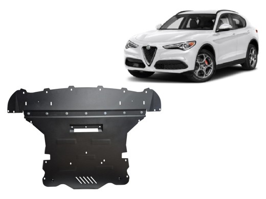 Oceľový kryt motora Alfa Romeo Stelvio (2016-2026)