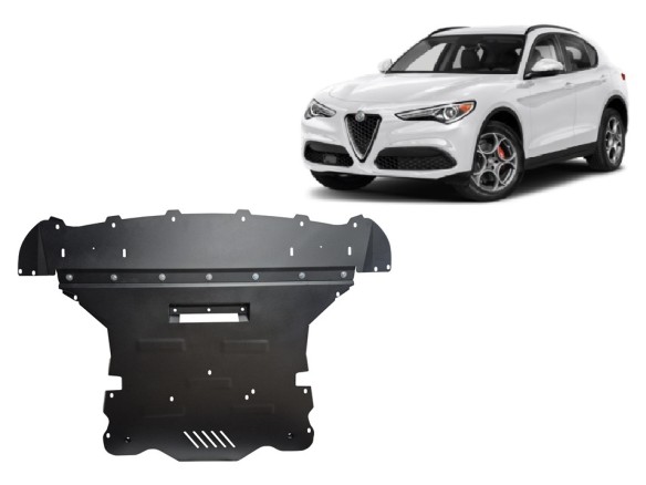 Oceľový kryt motora Alfa Romeo Stelvio (2016-2026)