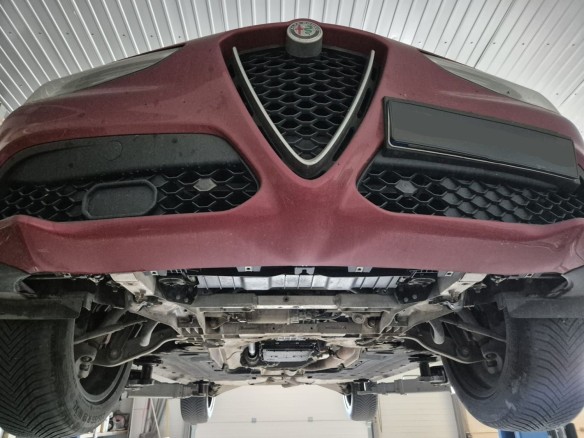 Oceľový kryt motora Alfa Romeo Stelvio (2016-2026)