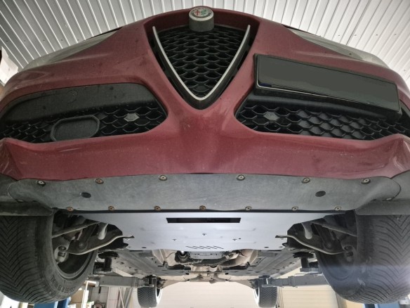 Oceľový kryt motora Alfa Romeo Stelvio (2016-2026)