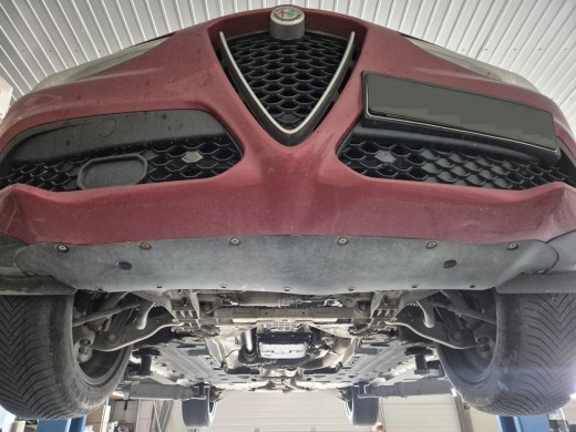 Oceľový kryt motora Alfa Romeo Stelvio (2016-2026)