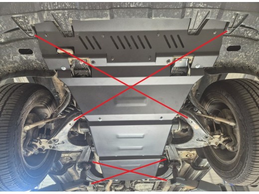 Oceľový kryt prevodovky Maxus T60 Max (2025-2025)Maxus T60 Max