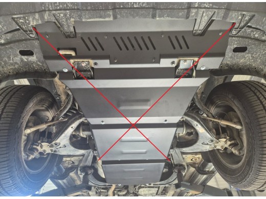 Oceľový kryt reduktora Maxus T60 Max (2025-2025)Maxus T60 Max