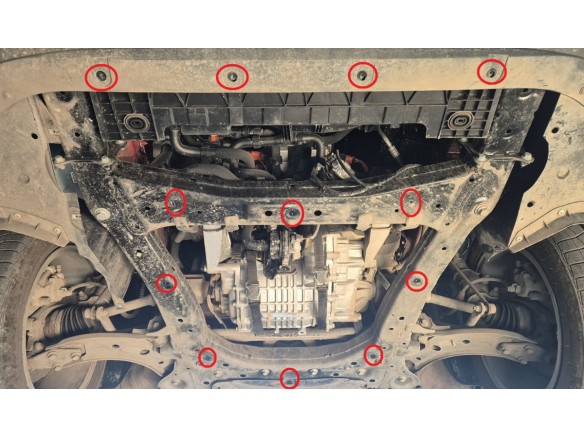 Oceľový kryt motora MG ZS (2022-2026)