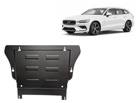 Oceľový kryt motora Volvo V60 (2018-2025)