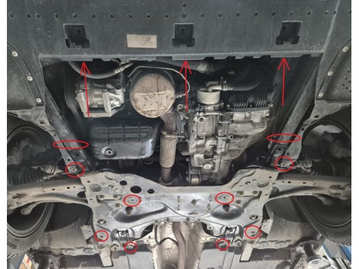 Oceľový kryt motora Citroen C4 Picasso (2013-2018)