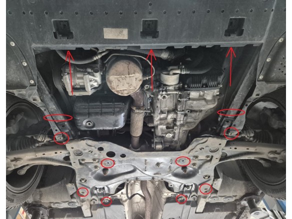 Oceľový kryt motora Citroen C4 Picasso (2013-2018)