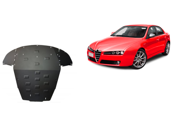 Oceľový kryt motora Alfa Romeo 159 (2004-2011)Alfa Romeo 159