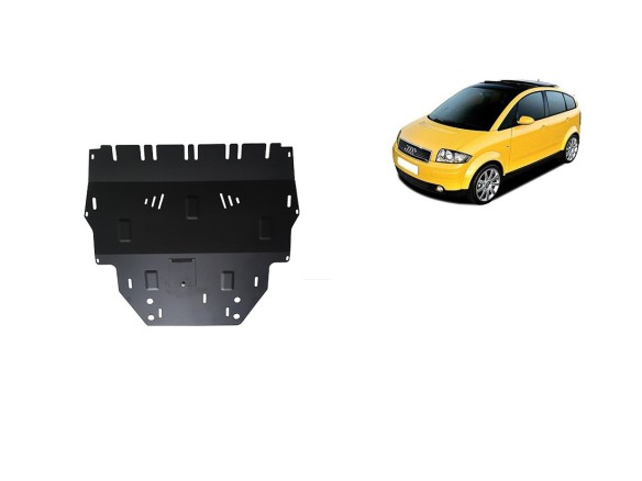 Oceľový kryt motora Audi A2 (2000-2005)Audi A2