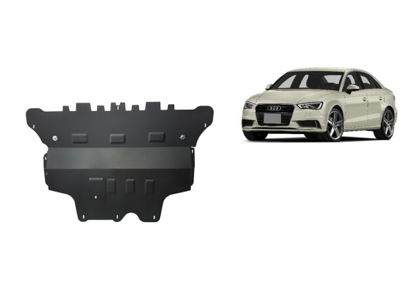 Oceľový kryt motora Audi A3 (8V) - Automatická prevodovka (2012-2020)Audi A3