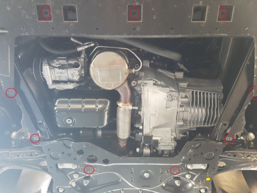 Oceľový kryt motora Fiat Doblo (2023-2026)