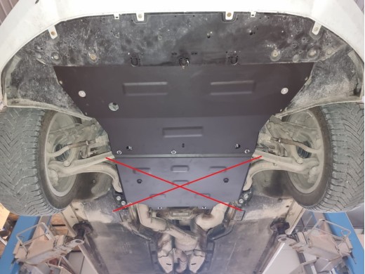 Oceľový kryt motora Audi A4 B9 (2016-2025)Audi A4