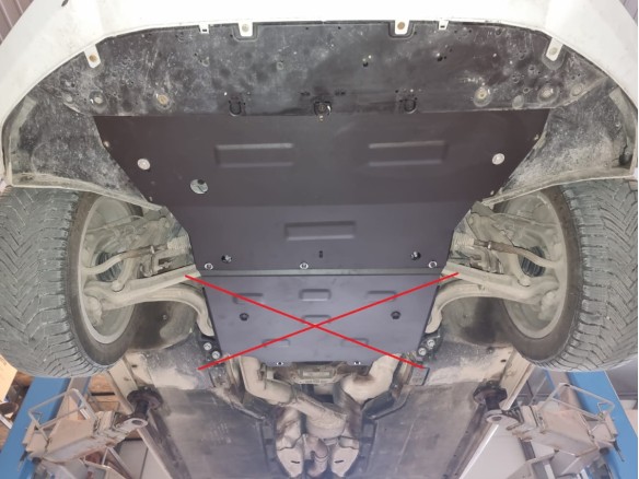 Oceľový kryt motora Audi A4 B9 (2016-2025)Audi A4