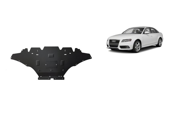 Oceľový kryt motora Audi A4 B8, diesel (2008-2015)Audi A4