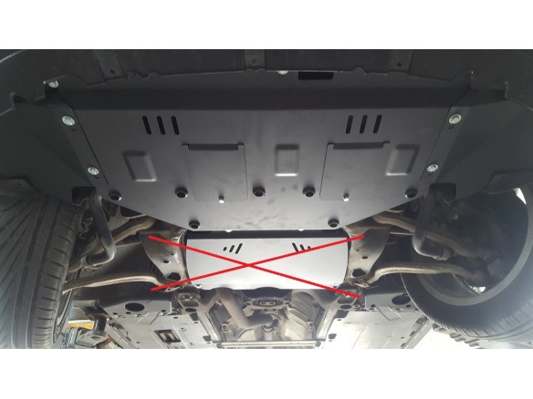 Oceľový kryt motora Audi A4 B7 (2005-2008)Audi A4