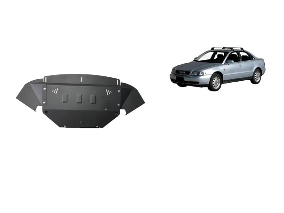 Oceľový kryt motora Audi A4 B5 (1997-2000)Audi A4