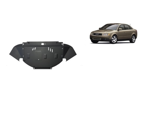 Oceľový kryt motora Audi A4 B6 (2000-2005)Audi A4