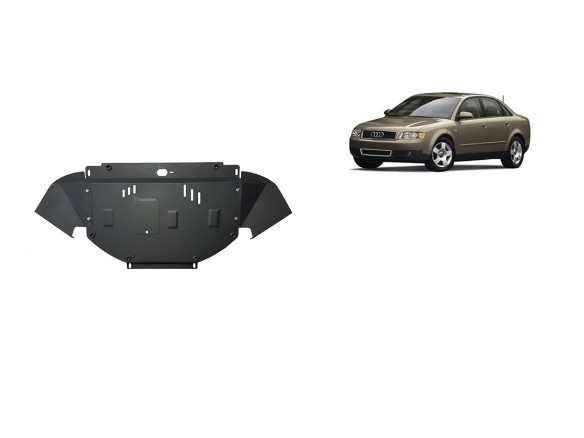 Oceľový kryt motora Audi A4 B6, 1.9 Tdi (1999-2005)Audi A4