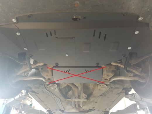 Oceľový kryt motora Audi A4 B6, 1.9 Tdi (1999-2005)Audi A4