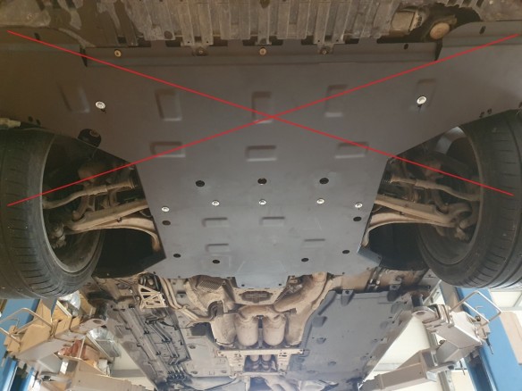 Oceľový kryt prevodovky Audi A8 (2010-2017)Audi A8