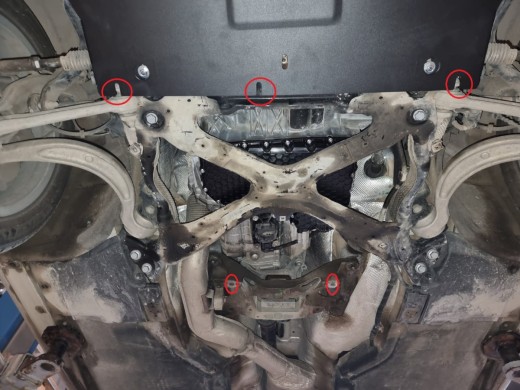 Oceľový kryt prevodovky Audi A4 B9 All Road (2015-2025)Audi Allroad