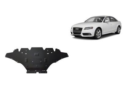 Oceľový kryt motora Audi A4 B8 All Road, benzin (2008-2014)