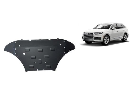 Oceľový kryt motora Audi Q7 (2015-2026)