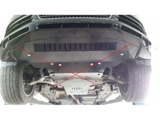 Oceľový kryt prevodovky Audi Q7 (2006-2015)Audi Q7