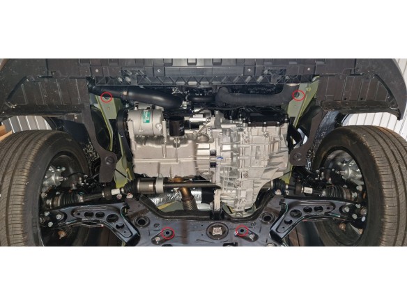 Oceľový kryt motora Baic Beijing X55 (2022-2026)