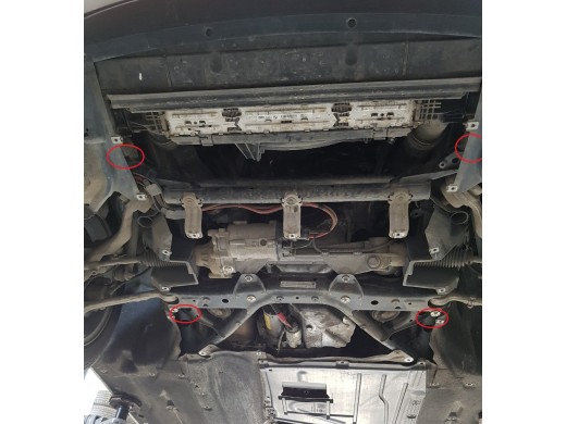 Oceľový kryt motora BMW Seria 1 F20/F21 (2011-2018)BMW Seria 1