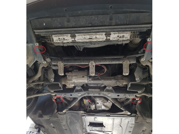 Oceľový kryt motora BMW Seria 1 F20/F21 (2011-2018)BMW Seria 1