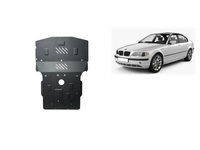 Oceľový kryt motora BMW Seria 3 E46 - Diesel (1998-2005)