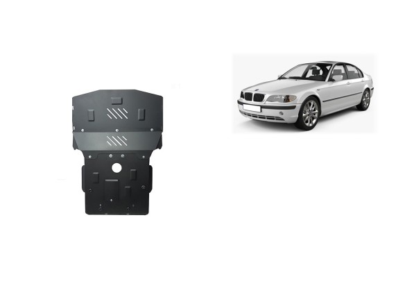 Oceľový kryt motora BMW Seria 3 E46 - benzin (1998-2005)BMW Seria 3