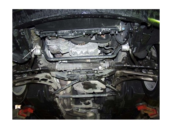 Oceľový kryt motora BMW Seria 3 E46 - benzin (1998-2005)BMW Seria 3