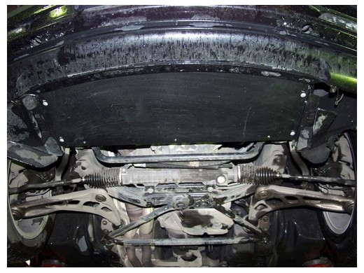 Oceľový kryt motora BMW Seria 3 E46 - benzin (1998-2005)BMW Seria 3