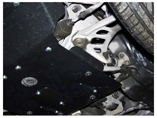 Oceľový kryt motora BMW Seria 3 E46 - benzin (1998-2005)BMW Seria 3