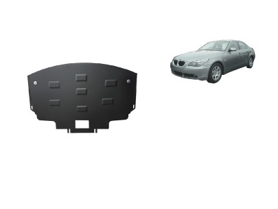 Oceľový kryt motora BMW Seria 5 E60/E61 štandardný predný nárazník (2003-2010)
