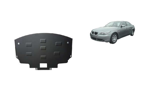 Oceľový kryt motora BMW Seria 5 E60/E61 štandardný predný nárazník (2003-2010)BMW Seria 5