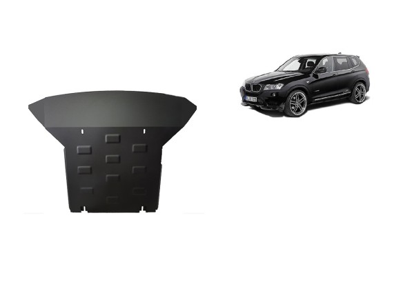 Oceľový kryt motora BMW X3 - F25 (2010-2017)BMW X3