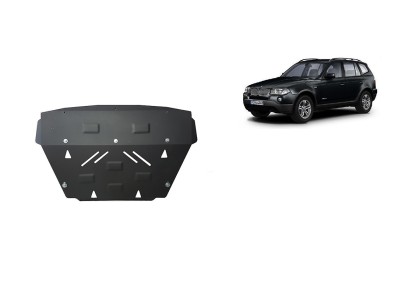 Oceľový kryt chladiča BMW X3 (2003-2010)