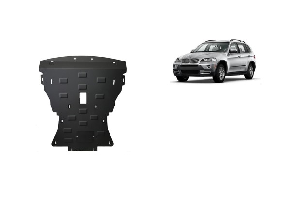 Oceľový kryt motora BMW X5 (2007-2013)BMW X5