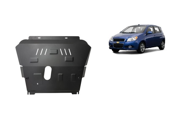 Oceľový kryt motora Chevrolet Aveo (2008-2011)Chevrolet Aveo