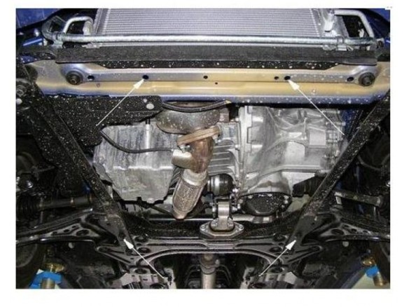 Oceľový kryt motora Chevrolet Aveo (2008-2011)Chevrolet Aveo