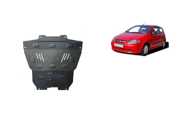 Oceľový kryt motora Chevrolet Kalos (2004-2008)Chevrolet Kalos