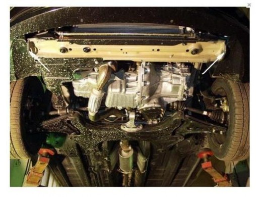 Oceľový kryt motora Chevrolet Kalos (2004-2008)Chevrolet Kalos