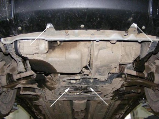 Oceľový kryt motora Citroen Xsara (1997-2004)Citroen Xsara