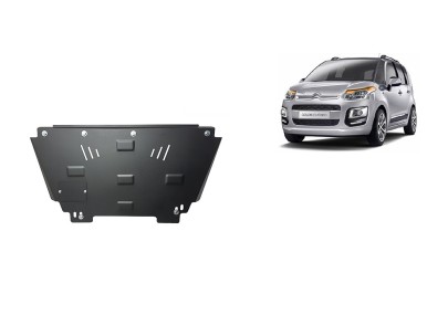 Oceľový kryt motora Citroen C3 Picasso (2009-2017)