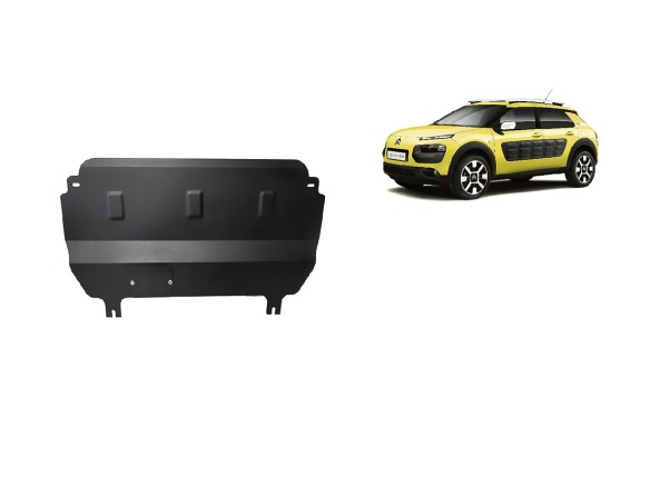 Oceľový kryt motora Citroen C4 Cactus (2014-2020)Citroen C4