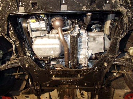 Oceľový kryt motora Citroen C4 (2004-2008)Citroen C4